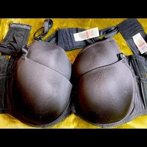 2 Black “Yours” 48B Brand new Bras. S1
